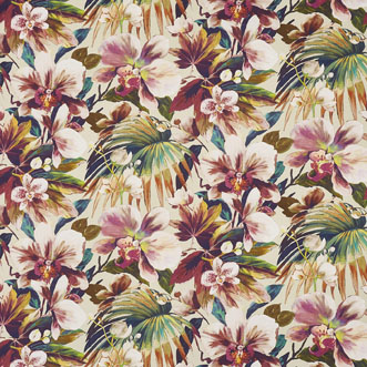 Moorea, Jewel - Fabric Only